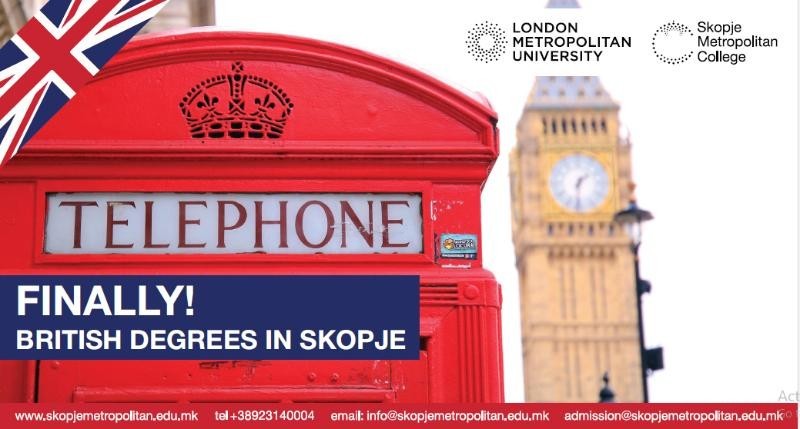 ПРЕСТИЖ ВО АКАДЕМСКИОТ СВЕТ – ЛОНДОН МЕТРОПОЛИТЕН УНИВЕРЗИТЕТ
