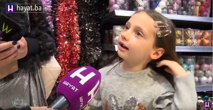 Девојче со одговорот на прашањето „Што ќе добие од Дедо Мраз?“ го освои Интернетот