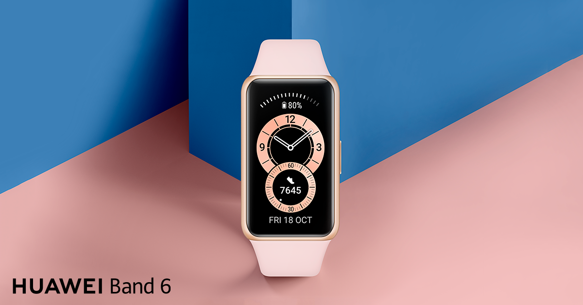 Новиот HUAWEI Band 6 со 1,47-инчен AMOLED дисплеј и траење на батеријата од 2 недели достапен и на македонскиот пазар