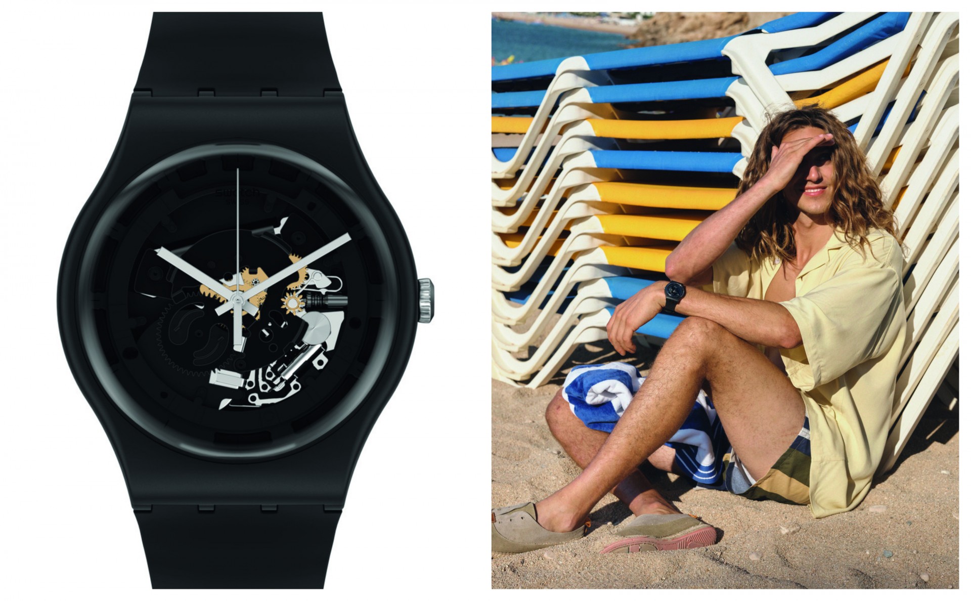 Часовник на неделата: SPOT TIME BLACK на Swatch за љубителите на едноставноста