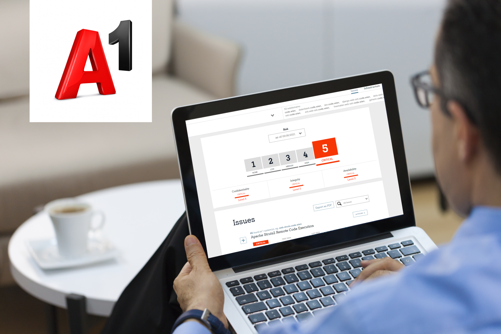 А1 Македонија со нова ИКТ услуга за бизнис сегментот: Offensity за согледување на можните ризици навреме и заштита од хакерски напади