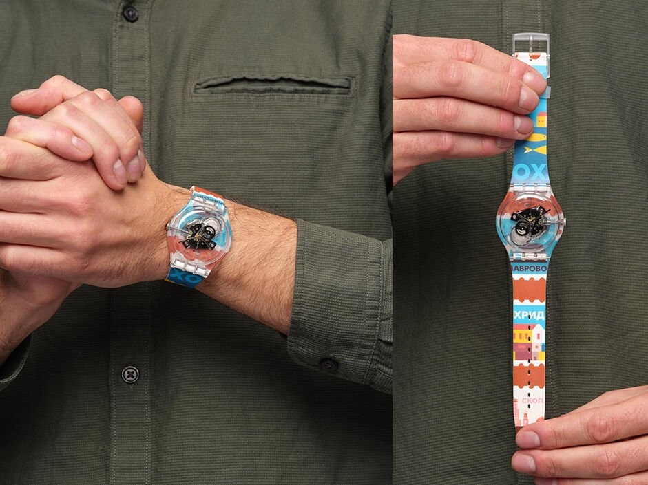 Дизајнот на Иван Петрушевски за Swatch ќе ја претставува Македонија на EXPO Dubai 2020
