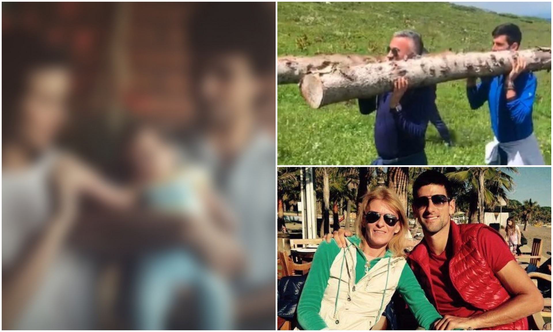 Никогаш видени фотографии од семејството Ѓоковиќ: Новак како бебе, но има и фотки од венчавката на мајка му и татко му