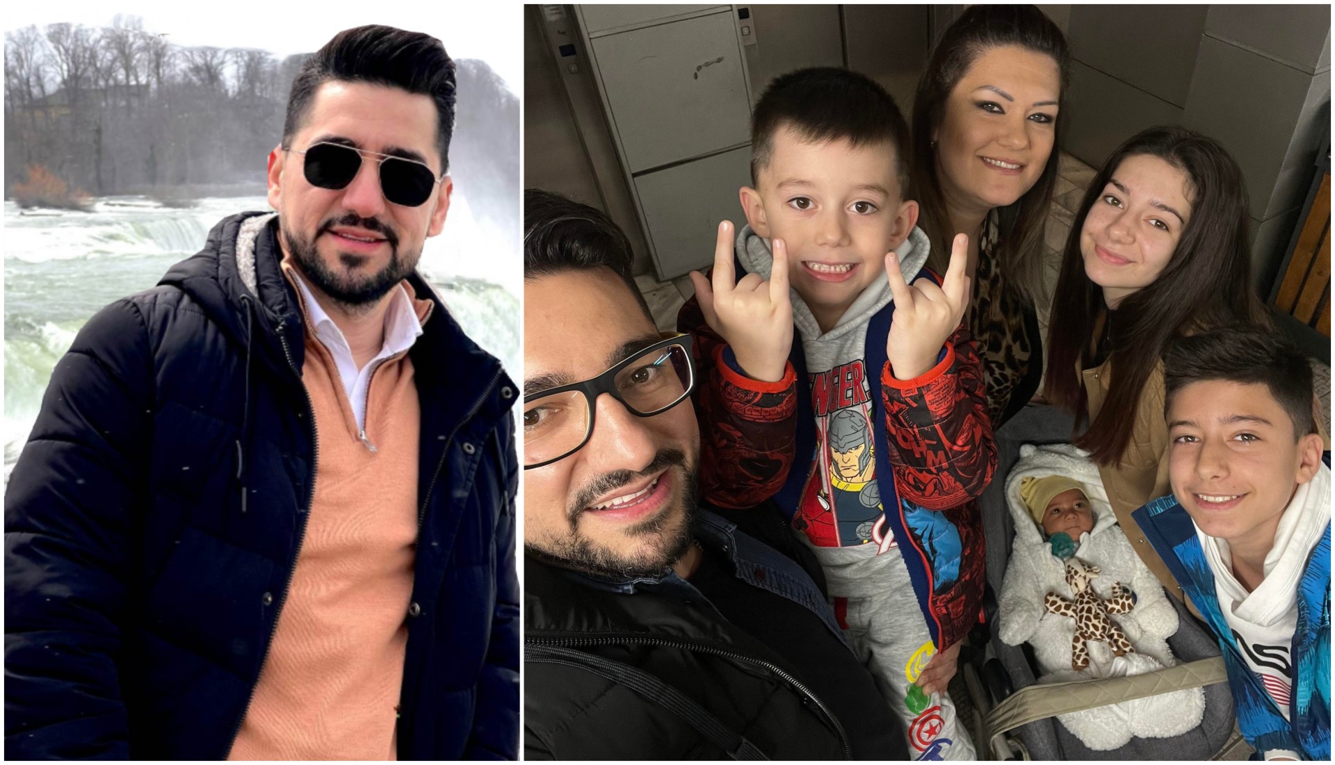 Модно усогласено семејство: Ѓоко Јовиќ сподели семејна фотографија од првиот роденден на синот (ФОТО)