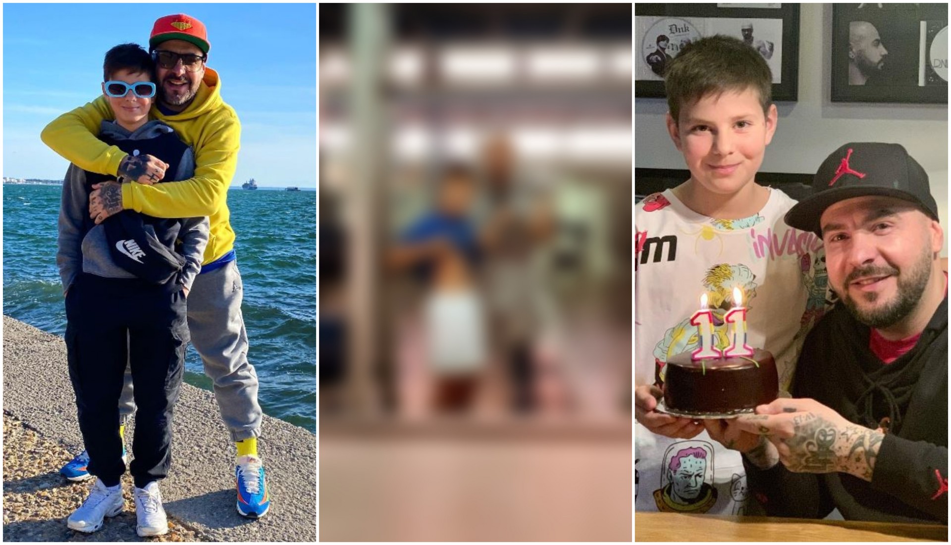 Има 11 години и стомачни на кои многу момци би му подзавиделе: Панчо од ДНК е горд на својот постар син (ФОТО)