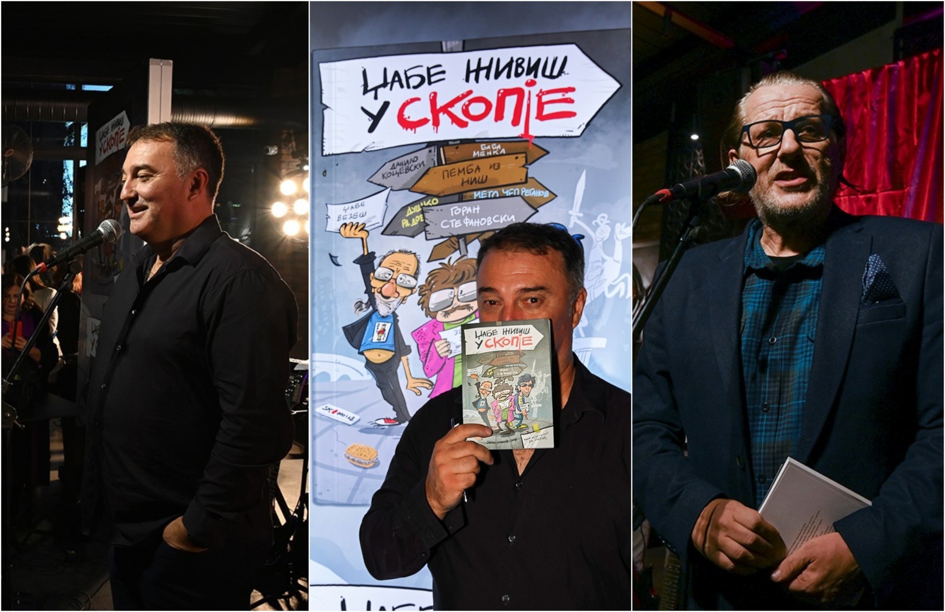 Зоран Спасов Ѕоф: Книгата „Џабе живиш у Скопје“ е водич до сигурна смрт од смеење