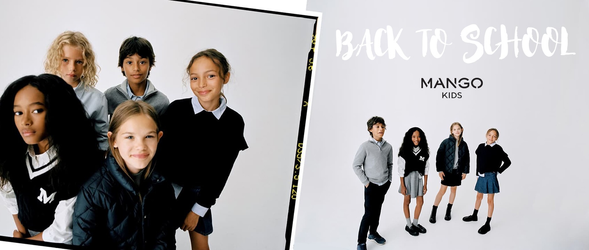 Back to school комбинации од Mango Kids!
