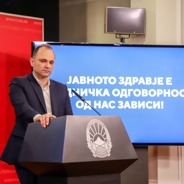 Венко Филипче: Отворени се линии за психолошка поддршка за деца на училишна возраст