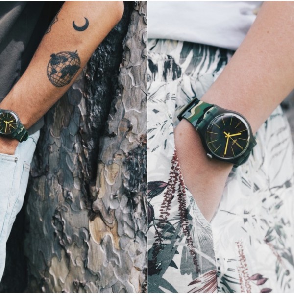 Часовник на неделата: Камуфлирајте се во милитари стил со часовникот на Swatch CAMOUFOREST (SUOG114)