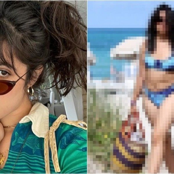 Фотките од плажа на Камила Кабелјо стана вирални: Луѓето започнаа да ја навредуваат поради изгледот