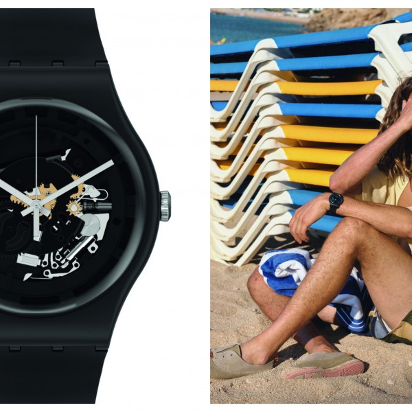 Часовник на неделата: SPOT TIME BLACK на Swatch за љубителите на едноставноста