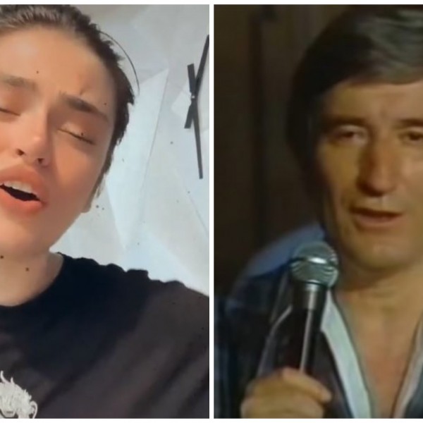 Да се наежиш: Лина Пејовска го освои ТикТок со изведбата на песни од Тома Здравковиќ