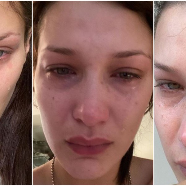 Бела Хадид во солзи: Објави фотки на кои плаче со кои испрати важна порака