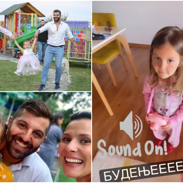 Урнебесно видео од домот на водителот Димитар и Сара Мејс: Открија како Илина ја буди мама