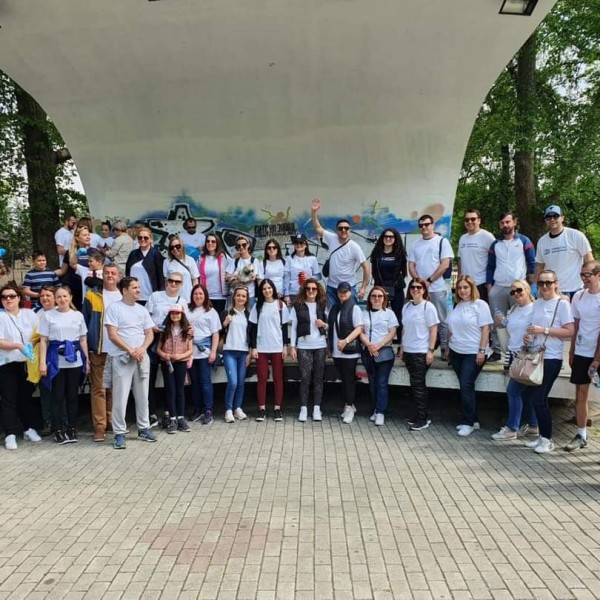 Кроација Осигурување со еко-aкција за почист Градски парк