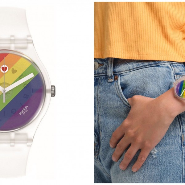 Часовник на неделата: Покажете дека ги прифаќате различностите со STRIPE FIERCE на Swatch