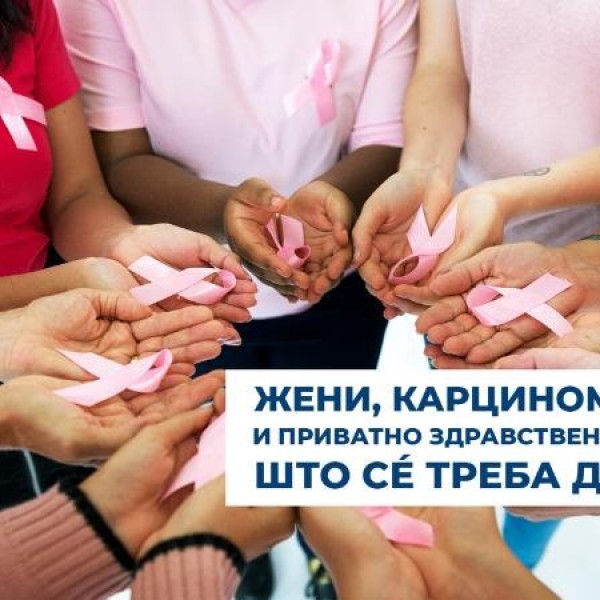 Жените, карциномот на дојката и Приватното здравствено осигурување: Што сé треба да знаете?