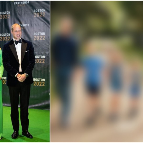 Принцот Вилијам и Кејт Мидлтон објавија традиционална фотографија со децата: Принцеза воодушеви со несекојдневниот изглед (ФОТО)