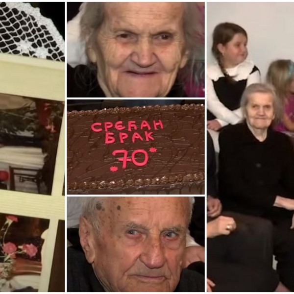 Се познаваат од прво одделение: Божидар и Станица се во брак 70 години, не живееле лесно, но имаат силна порака
